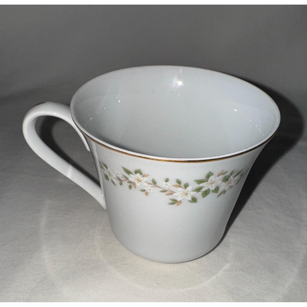 Vintage Ekco Brand Spring Meadow Pattern China Tea/Coffee Cup